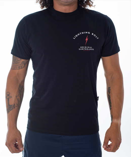 Camiseta Original Surfboards - Preto